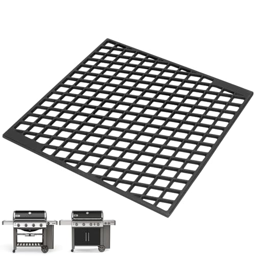 PETKAO 7670 Crafted Dual Sided Sear Grate for Weber Genesis, Spirit & SmokeFire Grills, Cooking Grates Accessories for Weber Genesis II 300/400 Series Grills, Genesis S/E-325S EX-325S SX-325S Part...