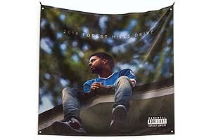 TIANGONGZAOWU j cole merch Tapestry Flag | Forest Hills Drive Collection