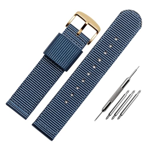 [X] 24MM uXbgFit For Dw ɓK Fit For Tissot ɓK ZCR[ No.5 ɓK JVIɓK JAqɓK vXgbv YуfB[X \tgiCLoXvoh(Blue-gold