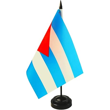 Cuba Desk Flag 8’ x 5’- Cuban Flag Set