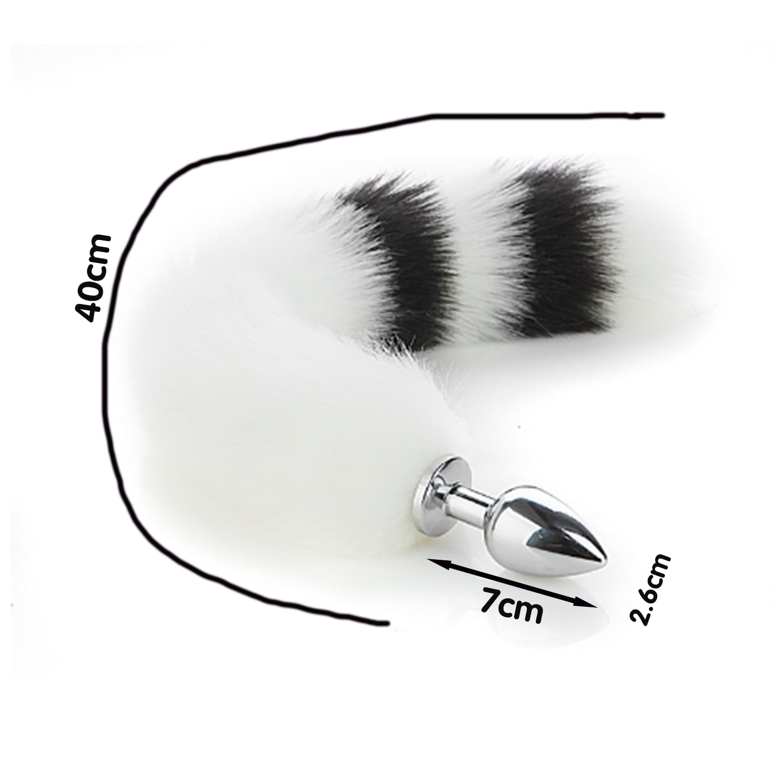 Butt Plug Tail Plug, Cute Fox Tail Plug Tail with Small Butt Plug Nipple Clamp Cat Ears Headband Metal Anal Sex Toys for Women Man Beginners Butt Trainer Set Adult Couples: A