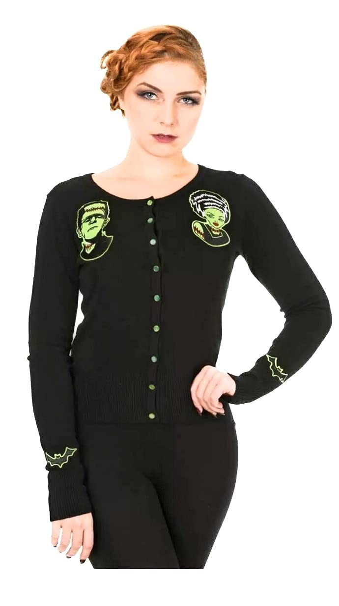 Banned - Frankenstein & Bride - Fine Knit Cardigan