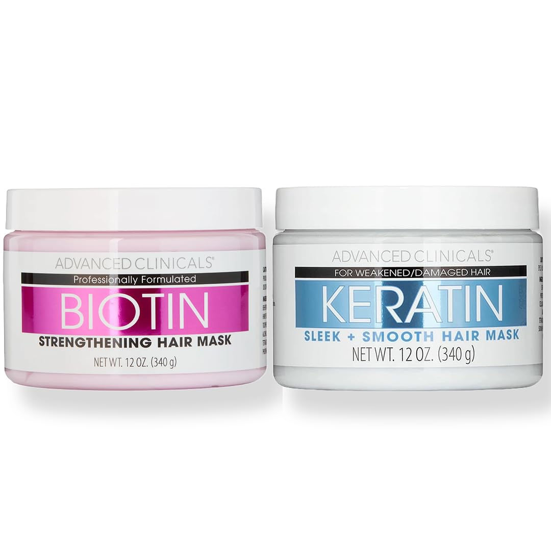 アドバンスクリニカルズ　ビオチン Amazon | 【日本公式】 Advanced Clinicals ヘアマスクセット