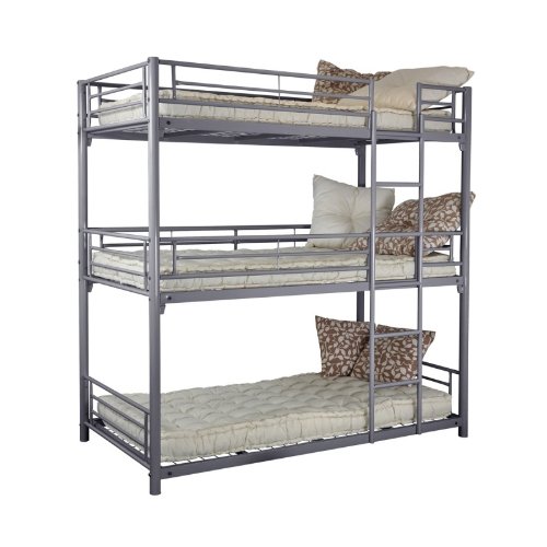 three level bunk bed