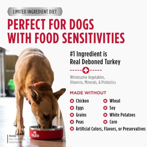 Image of Nulo FreeStyle Limited Ingredient Dry Dog Food - High Protein Turkey Recipe, Natural Grain Free Dog Food for Puppies & Adults, Small, Medium and Large Breed Kibble, 24lb Bag
