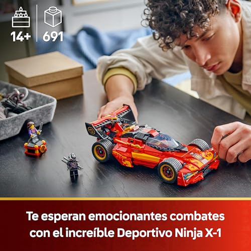 Miniatura 2 de LEGO Ninjago Deportivo Ninja X-1: 15 Aniversario 71867