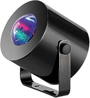 Lunartec Diskolicht: Mobiles Mini-LED-Discolicht mit Batterie-Betrieb (LED-Disco-Projektor, Discolicht-Projektor, DJ)