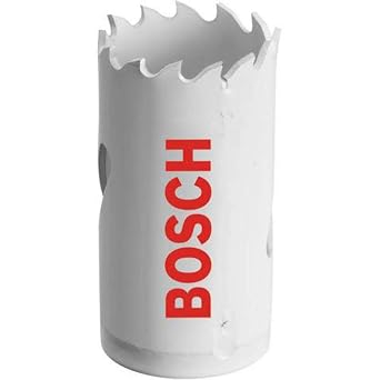 BOSCH HB112 1-1/8 in. Bi-Metal Hole Saw, White