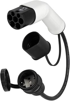 Electrical car 16A Type 2 charging side plug to schuko socket EV charging adapter