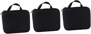 FOMIYES 3 Pçs Bolsa De Maquiagem De Viagem Organizador De Bolsa De Maquiagem Para Viagem Estojo De Óleos Essenciais Armazenamento Organizador De Óleo Essencial Estojo De