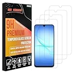 New Horrizon [4-Pack Screen Protector for Samsung Galaxy A17 / A16 / A26 5G / 4G, Tempered Glass Film, Anti-Scratch, Anti-Shatter, Lifetime Support (Samsung A17 / A16 / A26)