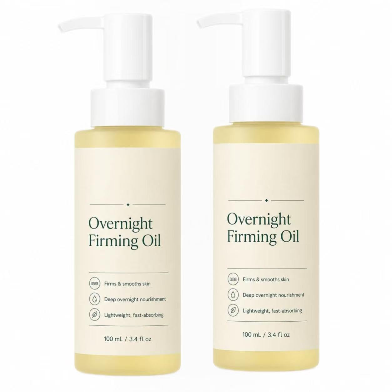Aceite facial nocturno, cuidado nocturno ligero de la piel, aceite facial de rápida absorción