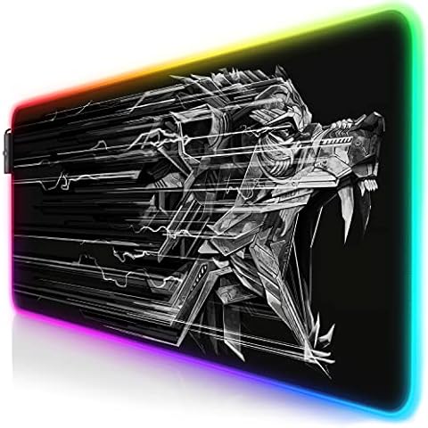 TITANWOLF Tapis de Souris RGB XXL Cover