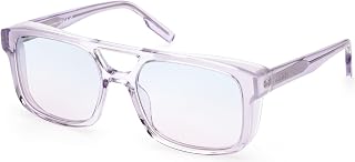 Ermenegildo Zegna UV Protected Purple Square Full rim Sunglasses for Men - EZ0209 57 80W Price In India