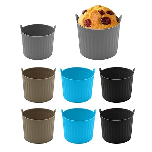 8-piece set of air fryer baking molds, high-end food grade