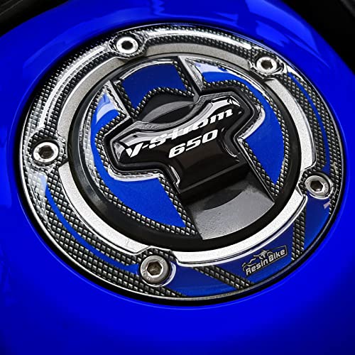 Autocollant 3D Résinés Protection Bouchon Réservoir V-Strom 650 XT 2020-2021