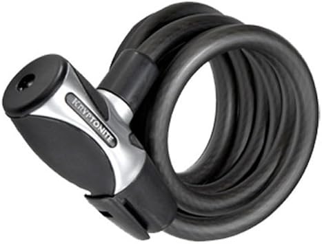 Kryptonite Kryptoflex 1218 Key Cable Bicycle Lock 1/2-Inch x 6-Foot