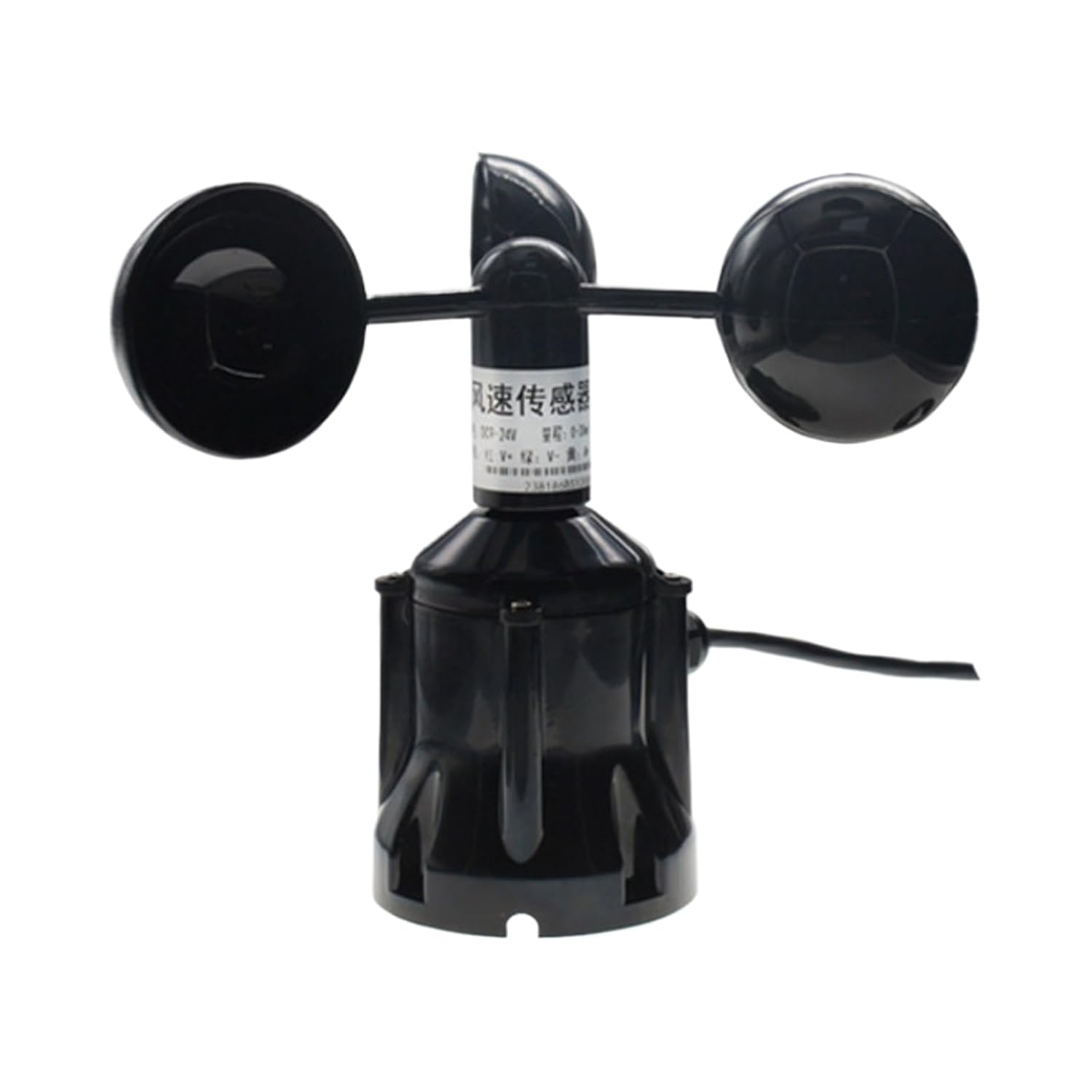 Polycarbon Three-Cup Wind Speed Sensor 485 Current Voltage Pulse(4~20mA(Polycarbonate))