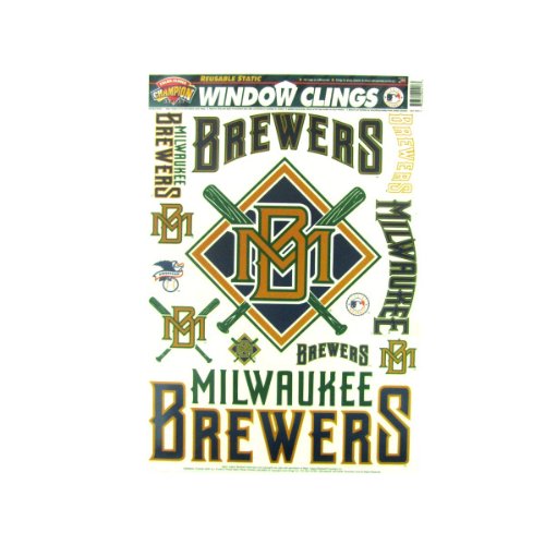 Milwaukee Brewers Window Clings
