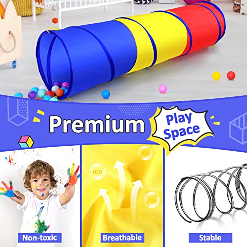 Pigpigpen PIGPIGPEN--NEW Pop Up Play Tunnel Tent For Toddlers Babies Or Dogs, Indoor & Outdoor Toys For Kids Backyard Playset. thumb #3