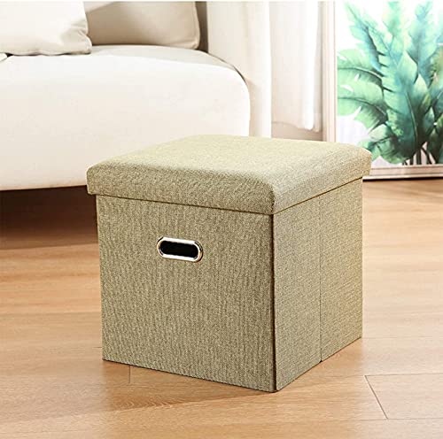 Coffre à jouets pliable en lin pour plateau de table basse de salon - 2