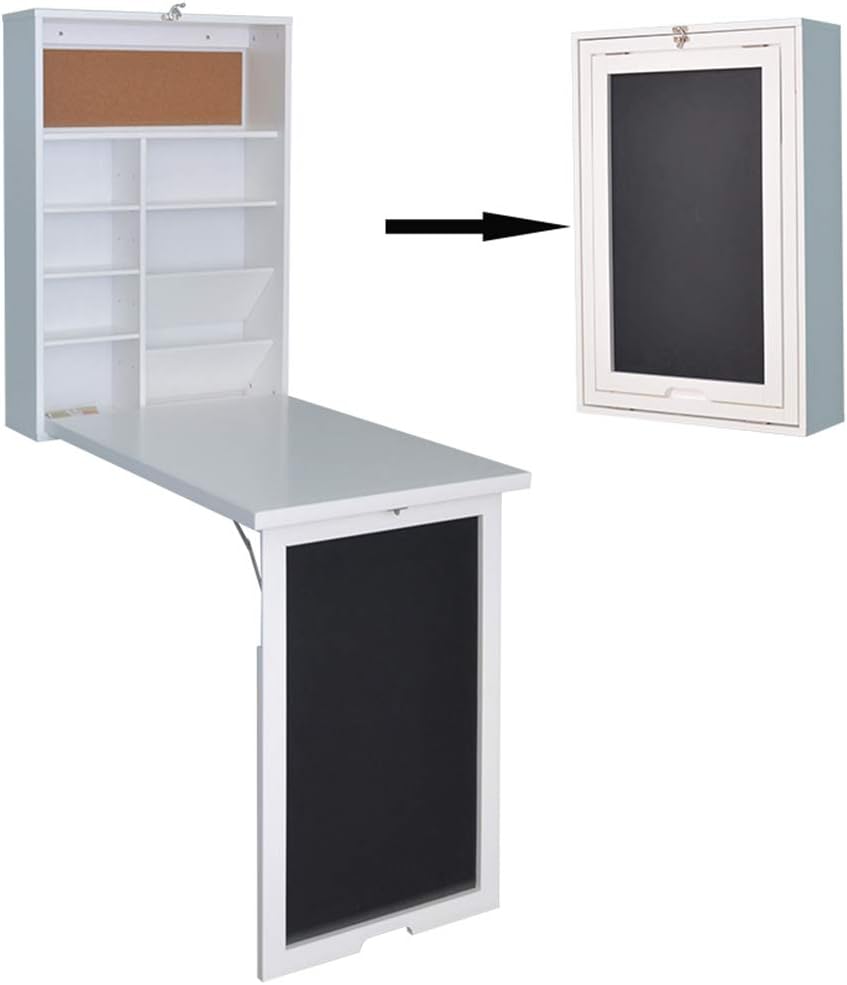 scrivania galleggiante per piccoli spazi