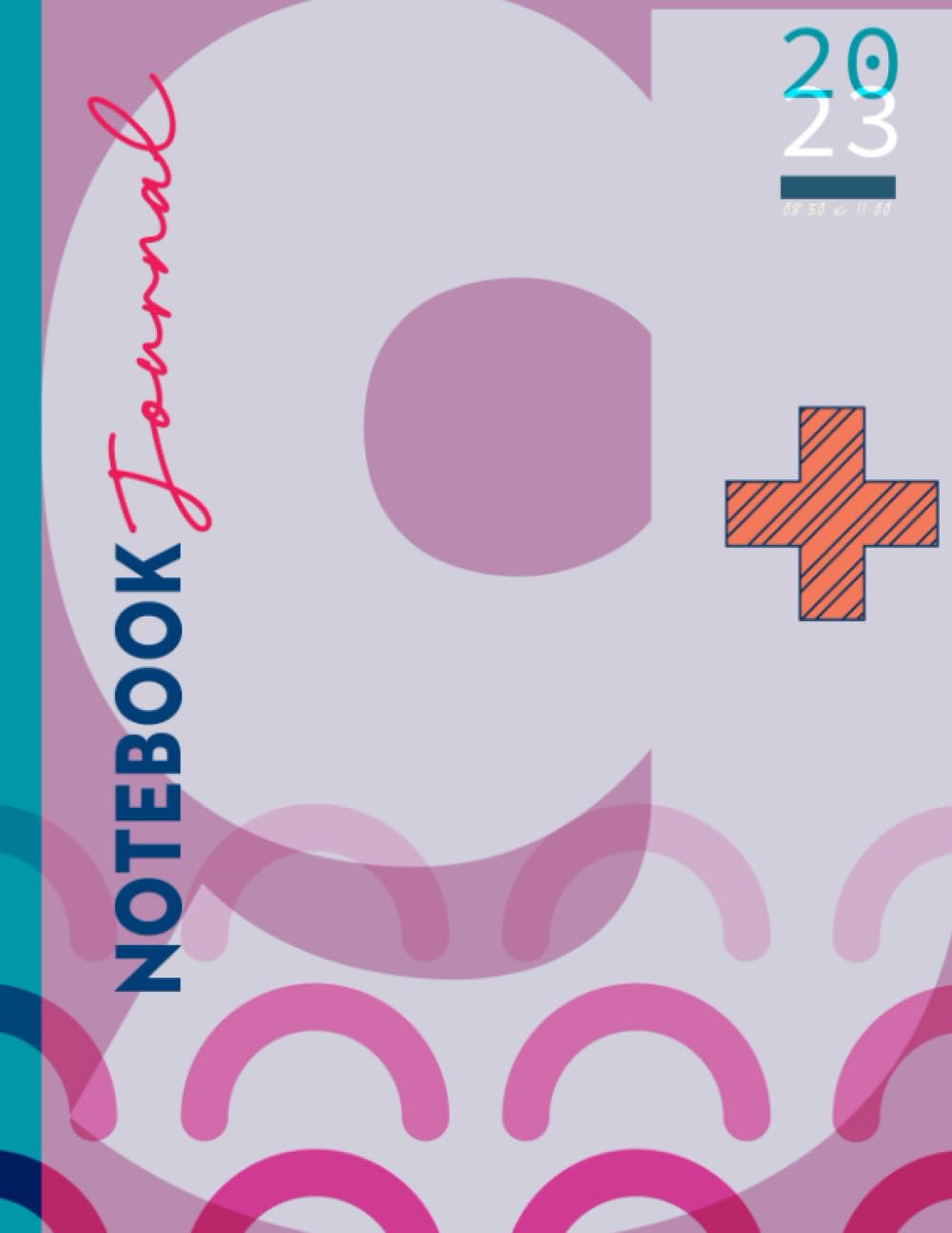 G: CREATIVE MODERN MONOGRAM INITIAL NOTEBOOK | 8.5 x 11 | Dot Grid Notebook for Sketching, Writing, Journaling, and More