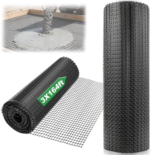 3x164ft Bi-Directional Universal Retaining Wall Geogrid, Heavy-Du...