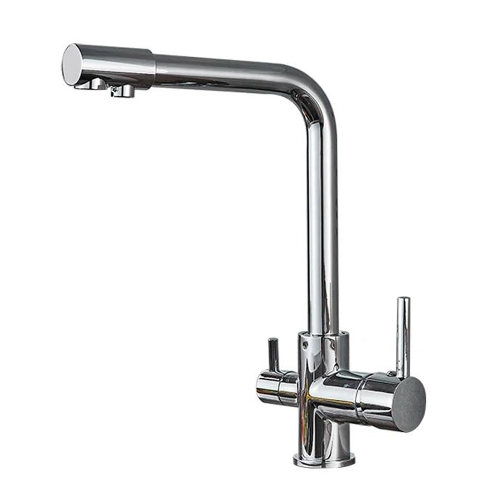 MXXQRHF Drinking Filtered Water Kitchen Faucet Purification Tap Dual Handle Faucet Kitchen Sink Tap Hot and Cold Water,Bathroom Vanity Mixer