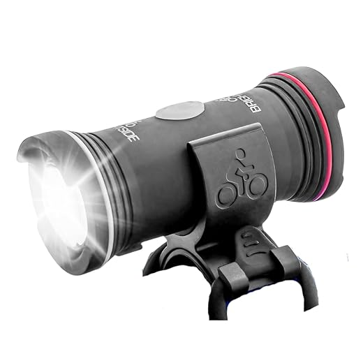 Topside Bike Helmet Light - Dual Front & Rear Bright Light. Ideal for All Road Cyclists. 2.3oz Rechargeable Light