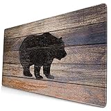 candy bar rustikal Die rutschfeste Natura-Gummi-Unterseite hält den Desktop fest und ist mit optischen, drahtlosen oder Lasermäusen kompatibel.