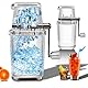 CosyCaya Ice Crusher Manuelle Ice Crusher Machine1.25L EismüHle Ice-Cube Drinks Chopper,Haushaltsbedarf,Sommerbedarf