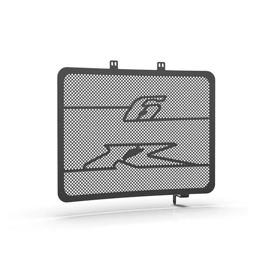 REHTRWFDM Kühlergitter for Kawasaki Ninja ZX-6R ZX 636 2003-2004 Motorrad CNC Kühlergrill Abdeckung Schutz Schutz Zubehör(Black)