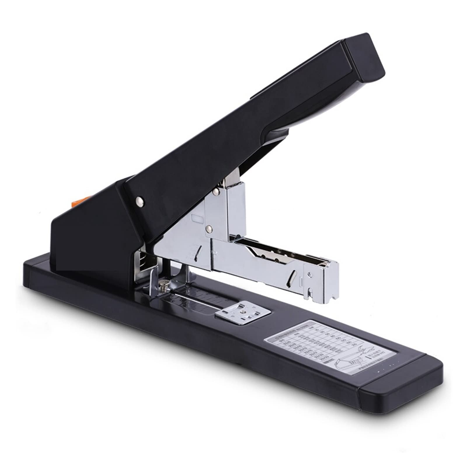 Grapadoras 210 Páginas Grapadora De Alta Resistencia Puede Encuadernar Cuero Compatible Con 23 6~23 23 Grapas Suministros De Oficina Negro 0396 Productos De Oficina
