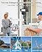 Upgraded 4G LTE Cellular Security Camera Outdoor System, No WiFi 4MP Solar Powered Security Camera Outside, 2K Color Night Vision for Surveillance Home, PIR Motion Detect, 2-Way Talk with SIM Card