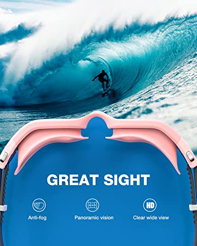 Image of ZIONOR Swim Goggles, G1 SE Swimming Goggles Anti-Fog for Adult Men Women