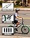 vollsch Freestyle BMX Bikes 20 Inch Kids Bicycle for 8-15 Years Old Teens, Boys, Girls, Beginner-Lever Riders, Black with Green Tires