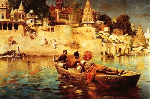 Tableau paysage d'Edwin Lord Weeks | Toile déco bureau 60x90cm