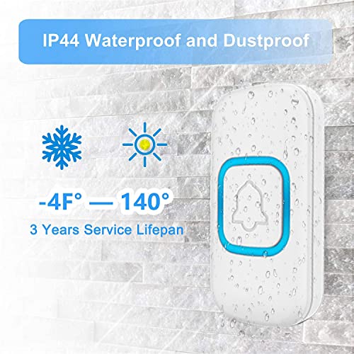 Campanello Senza Fili da Esterno Impermeabile