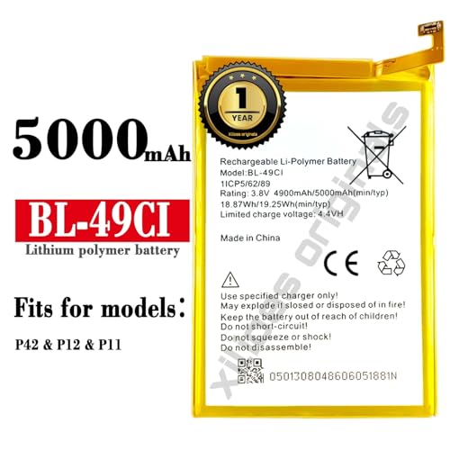 Image of Original BL-49Ci Battery for Itel Power Pro P41 (5000mAh) Battery with 1 Year Warranty** (V298)