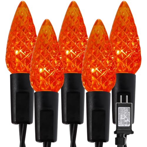 WATERGLIDE Halloween C6 String Lights, 33ft...