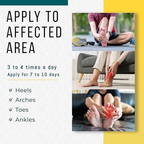 Real Time Pain Relief Foot Cream 8oz Jar | 15 Natural Ingredients: 1.5% Menthol, Tea Tree Oil, Vitamin E & Emu Oil | Advanced Neuropathy Relief & Soothing Lotion for Tired, Swollen, Sore & Aching Feet - Image 4