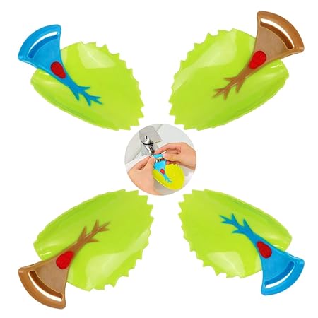 Odowalker 4pcs Faucet Extender Leaf Design Bath Spout Cover Sink Handle Extender for Babies, Toddlers, Kids and Children (4 Pieces)
