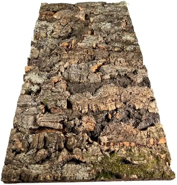 Kork Rückwand Kamari für Terrarien - 3D Zierkork 600x300 mm