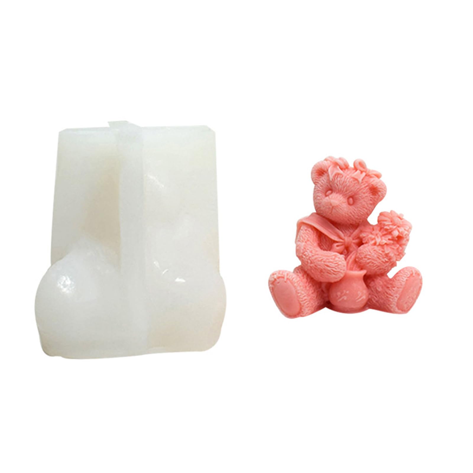 Jazuaiao Decorations Clay Craft Castings Molds 3D Silicone Handicrafts Hand Making Delicate Molds Silicone