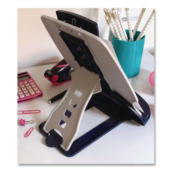 FlipKlip Fermalibro Ergonomico Deepwater Blue: Mani Libere Per Leggere Ovunque!