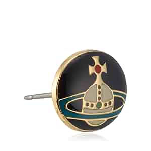 Vivienne Westwood MAN LOELIA シングルピアス Vivienne Westwood MAN LOELIA シングルピアス 楕円 エナメルORB