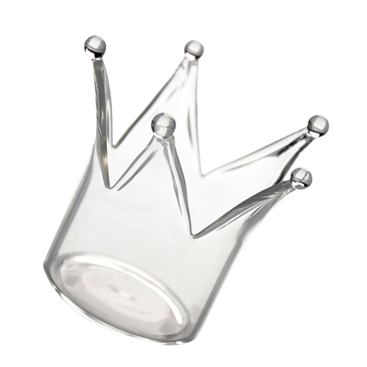 Cabilock 1pc Crown Ornament Scene Layout Prop Candlestick Adornment Romantic Candlestick Home Decor Crown Candle Stand Home Ornament Chic Crown Candleholder Crown Candle Holder