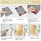 BENECREAT 2 Packung 3 mm/1/8 dicke Acrylspiegelfolie mit Laminierung, Gold- Und Silber-Acrylplatten für DIY-Bastelprojekte, Zeichen, 20x30 cm / 7.9X11.8