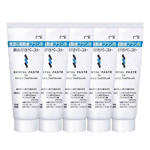 ジーシー GC 音波 ＆ 電動歯ブラシ用 歯みがきペースト 65ｇ × 5本 医薬部外品